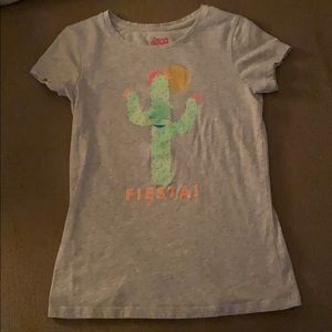 Girls Cactus Fiesta shirt size 10/12